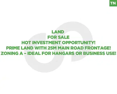 Zgharta – 1,730 SQM Land with 25M Road Frontage– Zoning A REF#TN128277