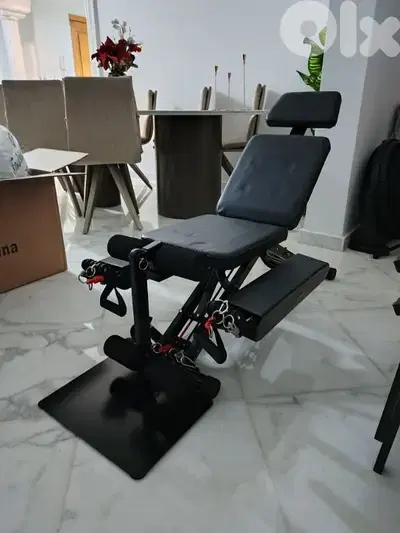 multifunctional adjustable sit-up and leg workout bench