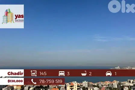 Ghadir 145m2 | Panoramic View | Prime Location | High End | EH