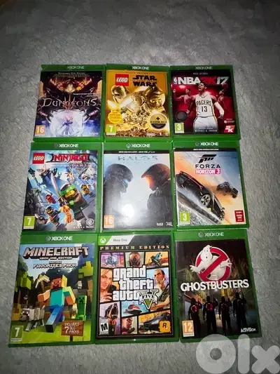 9 XBOX GAMES