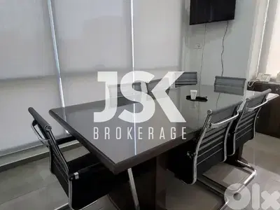L19666 - Furnished Office For Rent In A Business Center in Horsh Tabet