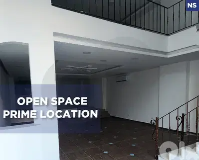 Showroom open space, prime area Beirut -Sanayeh/ صنايع REF#NS128385