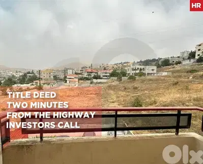 Great deal,close to amenities,Aley Charoun/عاليه شارون REF#HR127854
