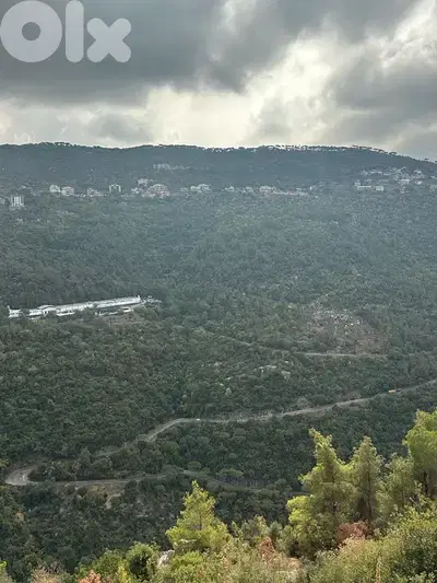 Land For Sale In Broumana 3400m2 ارض في برمانا للبيع