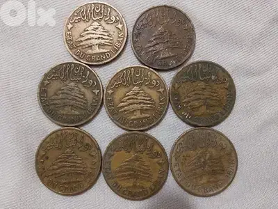 عملات دولة لبنان الكبير اصدار 1925