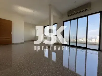 L19707 - Apartment With Terrace & City View For Rent in Mar Mikhael