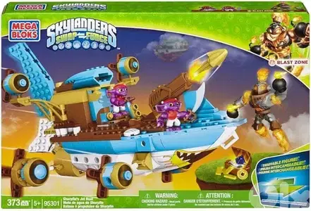 mega bloks skylanders sharpfin boat 373pc