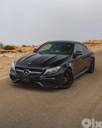 Mercedes C63S AMG Coupe 2018 , TGF Source & Services. Fully Loaded Mercedes C63S AMG Coupe 2018 , TGF Source & Services. Fully Loaded