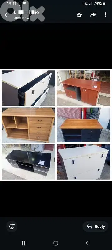 طاولات اوروبي شبه جديد