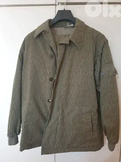 authentic former East German military winter suit