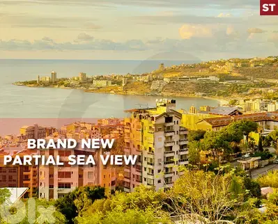 BRAND NEW - PARTIAL SEA VIEW - Jounieh Sahel Alma REF#ST128599