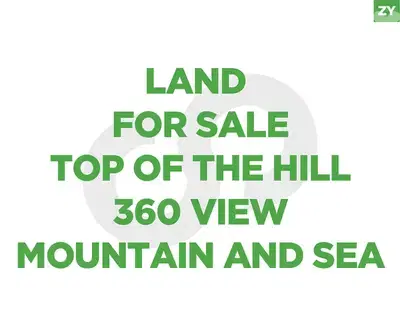 Flat Land – 360° Mountain & Sea View- Zgharta _ Akbe REF#ZY128564
