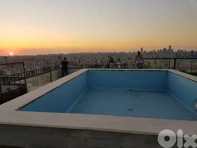 720m Duplex Rooftop Gated Community Hazmieh Baabda Le Charcutiere