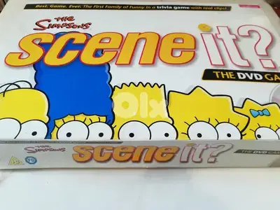 The Simpsons Scene It Board & DVD Game Mattel
