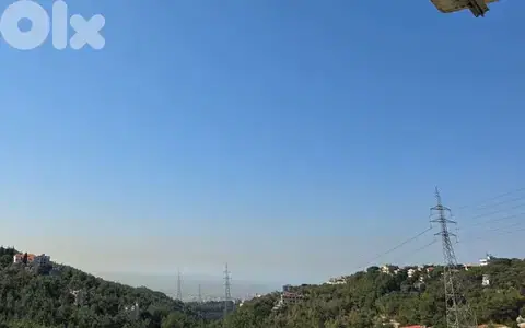 Three Bedroom Apartment in Ain Alak, Metn with Mountain View