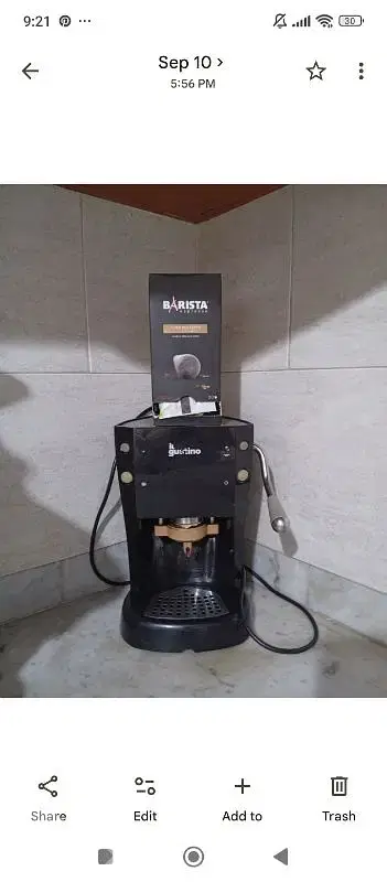 coffee machine