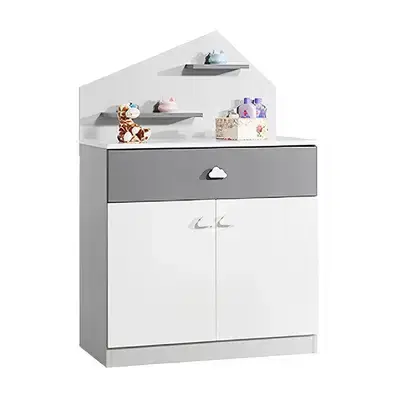 Wooden Baby Dresser - خزانة أطفال خشبية