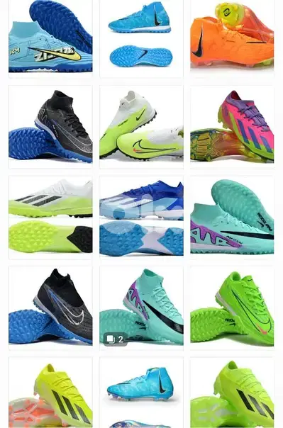 football shoes original nike w adidas w puma اسبدرينات فوتبول حذاء كرة