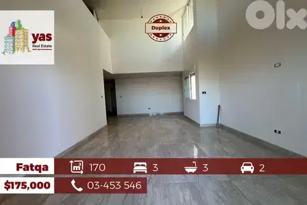 Fatqa 170m2 | Luxury | Prime Area | Duplex | EH/IV