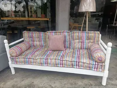 صوفا عربية مع فرش Arabic sofa