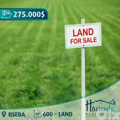 Sea And Mountain View Land For Sale In Bseba