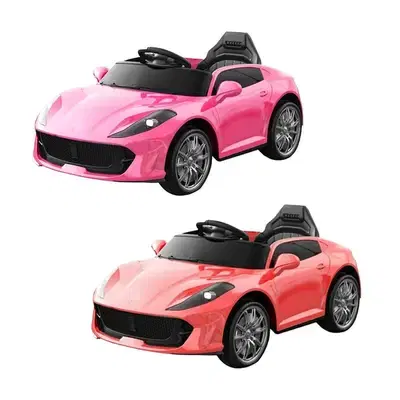 Electric LED Car Leather Seat with Battery 6V 7AH - سيارة كهربائية مضي
