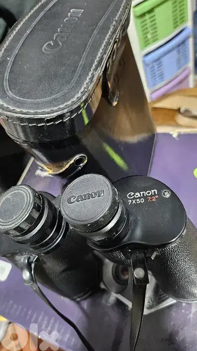 vintage Canon 7x50 binoculars