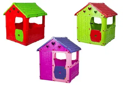 Simsek Lightning Plastic Play House 92 x 98 x 116 cm- بيت لعب بلاستيكي