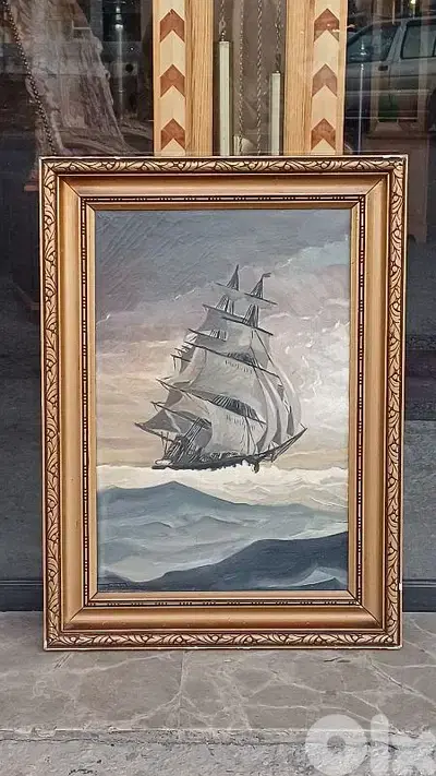 لوحة رسم زيتي اوروبية