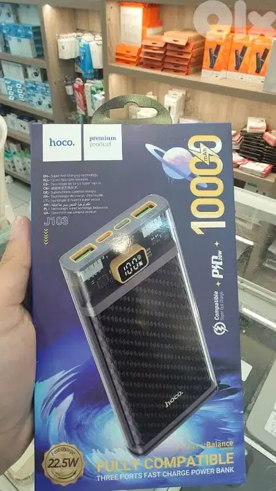 HOCO POWER BANK 10000MAH 22.5W J103 20W PD