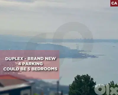 Duplex - Brand New 4 Parking - sea view- Keserwan - Fatqa REF#CA129709