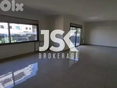 L19883 - Spacious Duplex With Terrace For Rent in Bsalim