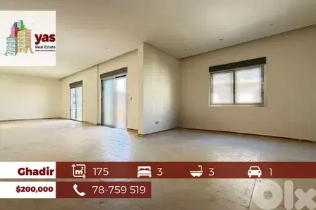 Ghadir 175m2 | High End | Modern | Renovated | Prime Location | EH