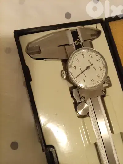 Vernier Calipers, dial & standard, mm/inch