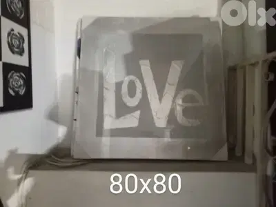 LOVE acrylic painting