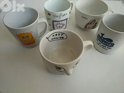 5 mugs - Not Negotiable