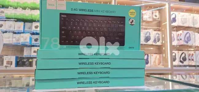 HOCO 2.4G WIRELESS MINI KEYBOARD GM70 10$