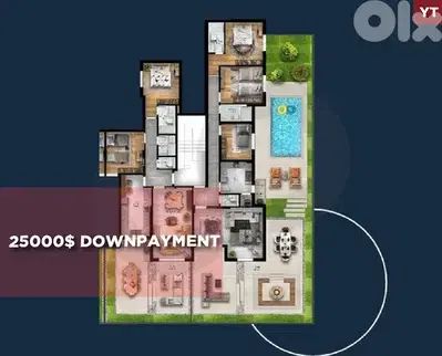 under construction-  prime location in btouratij REF#YT130112