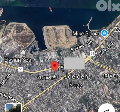 1500m land zone B2.2 40/240 Residential commercial Jdaide Pier Gemayel