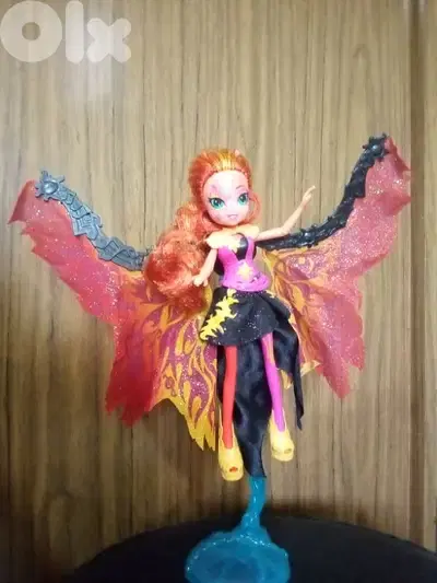 EQUESTRIA MY LITTLE PONY SHIMMER BUTTERFLY great doll+wings+boots=23$