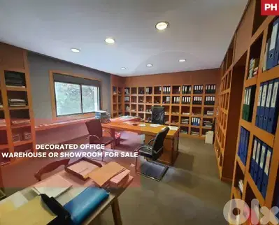 Decorated office, warehouse or showroom in Mansourieh REF#PH130285