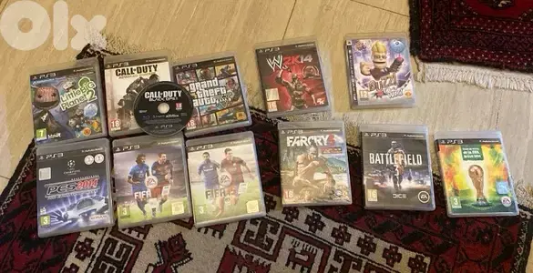 ps3 games between 5$ and 20$. 90$ for all