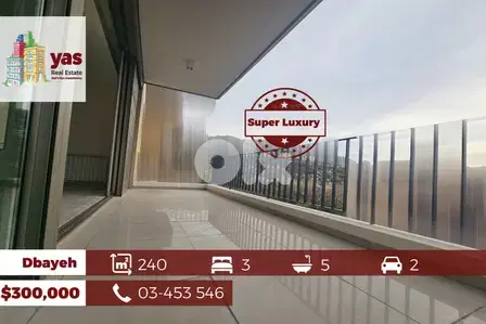 Dbayeh 240m2 | Upgraded Duplex | Sea View | Prime Area | OH Dbayeh 240m2 | Upgraded Duplex | Sea View | Prime Area | OH