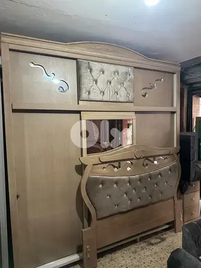 اوضة نوم شغل توصاية سحاب طابقين كتير نظيفة