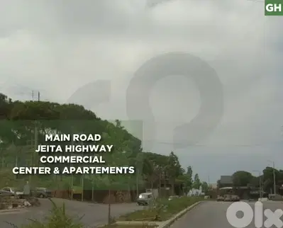 COMMERCIAL CENTER AND APARTEMENTS LAND FOR SALE IN JEITA REF#GH130406