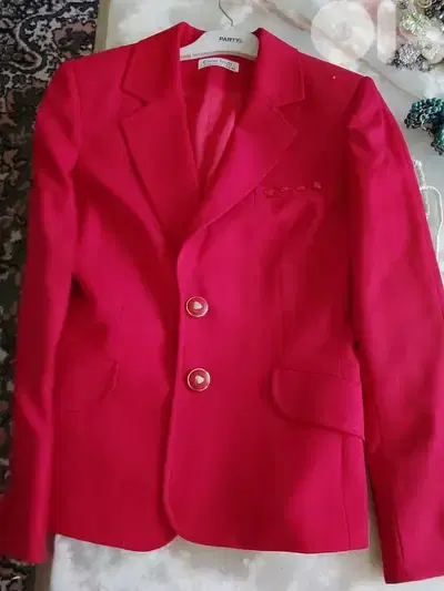 vintage  red blazer