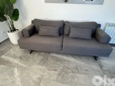 Grey Sofa – 220 cm – Great Condition – $300