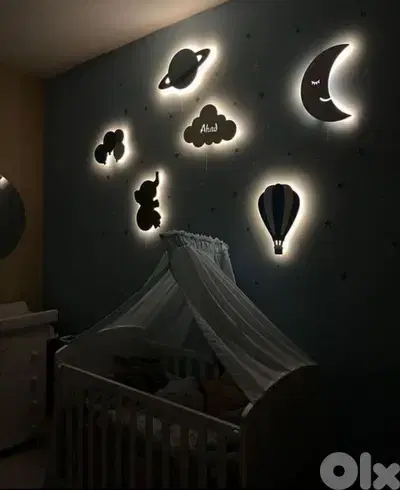 Wood Wall lights