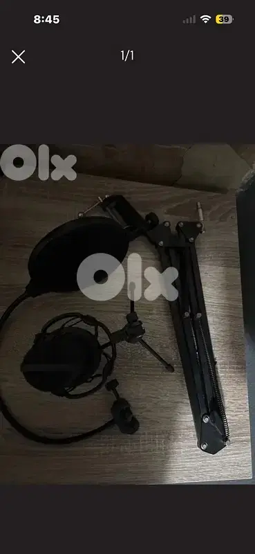 gaming microphone with stand
