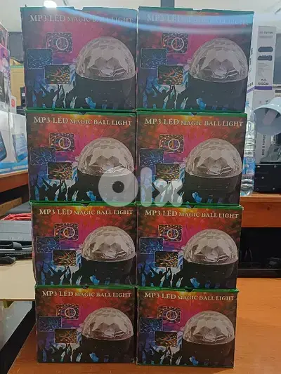 1 colored led ball light